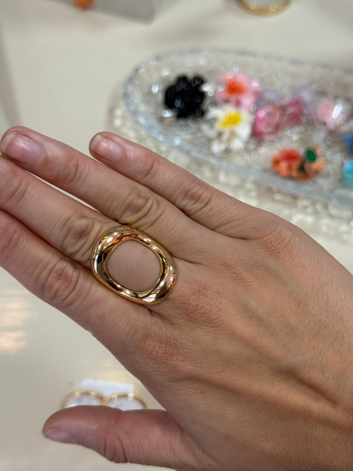 Anel Dourado Orgânico CAÊ