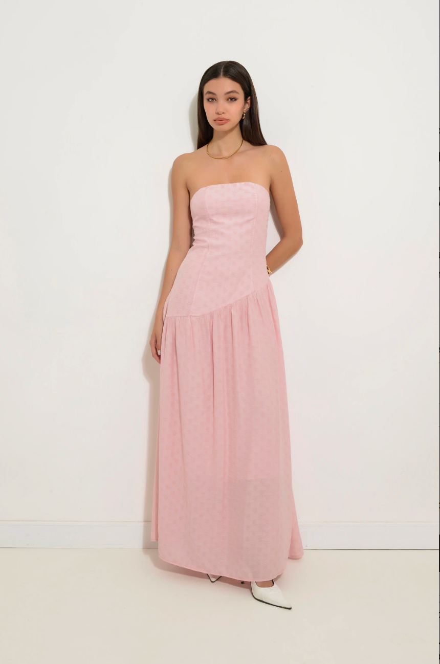 Vestido Poá Tomara Que Caia