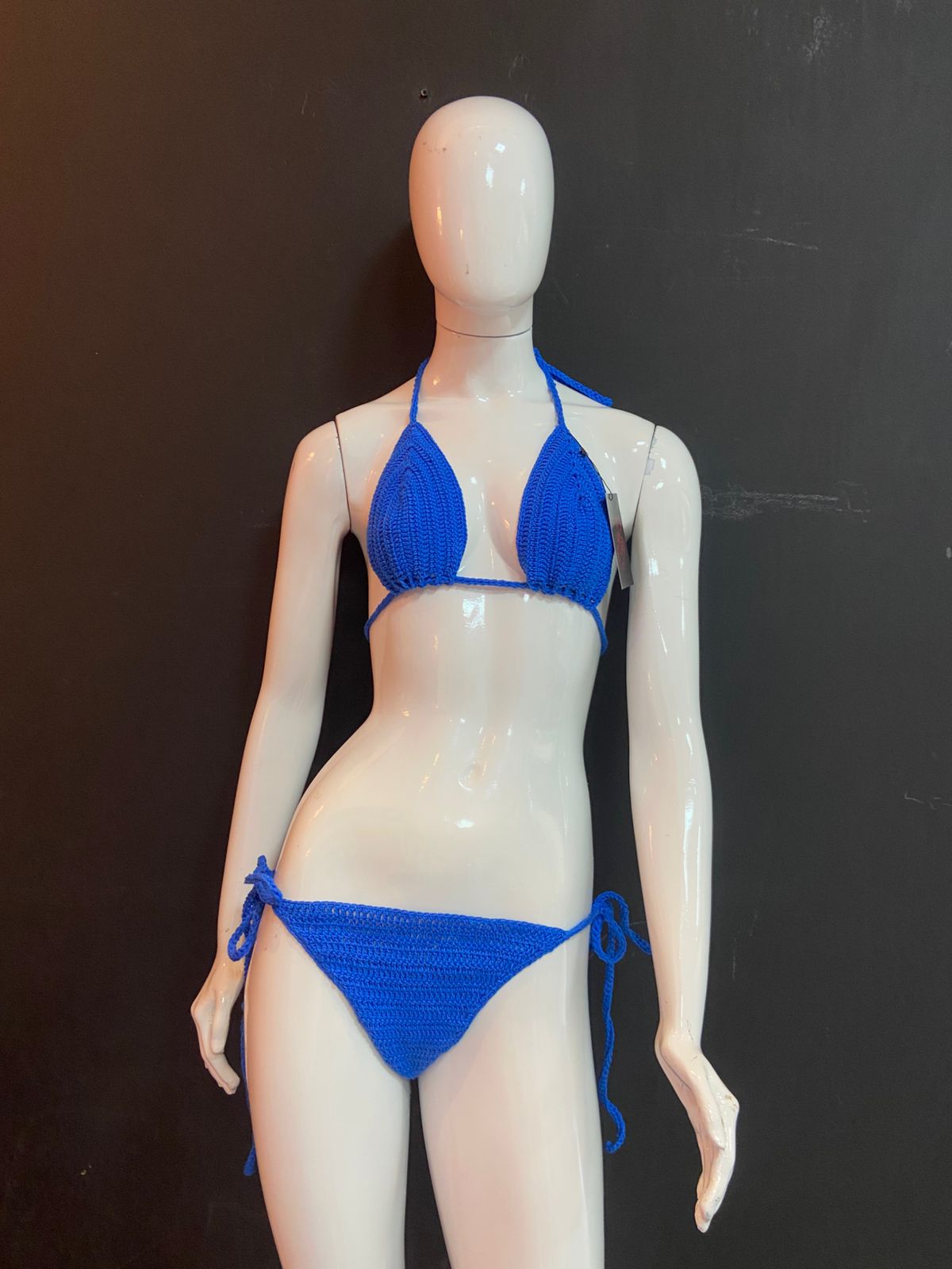 Biquíni Crochê Azul