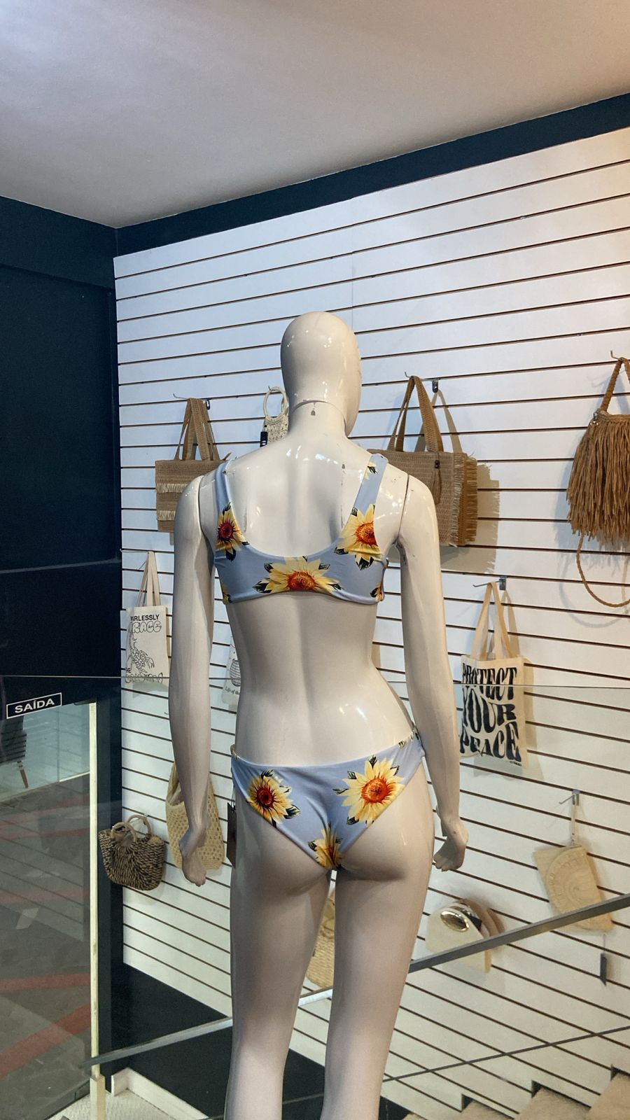 Maiô Recortes Girassol