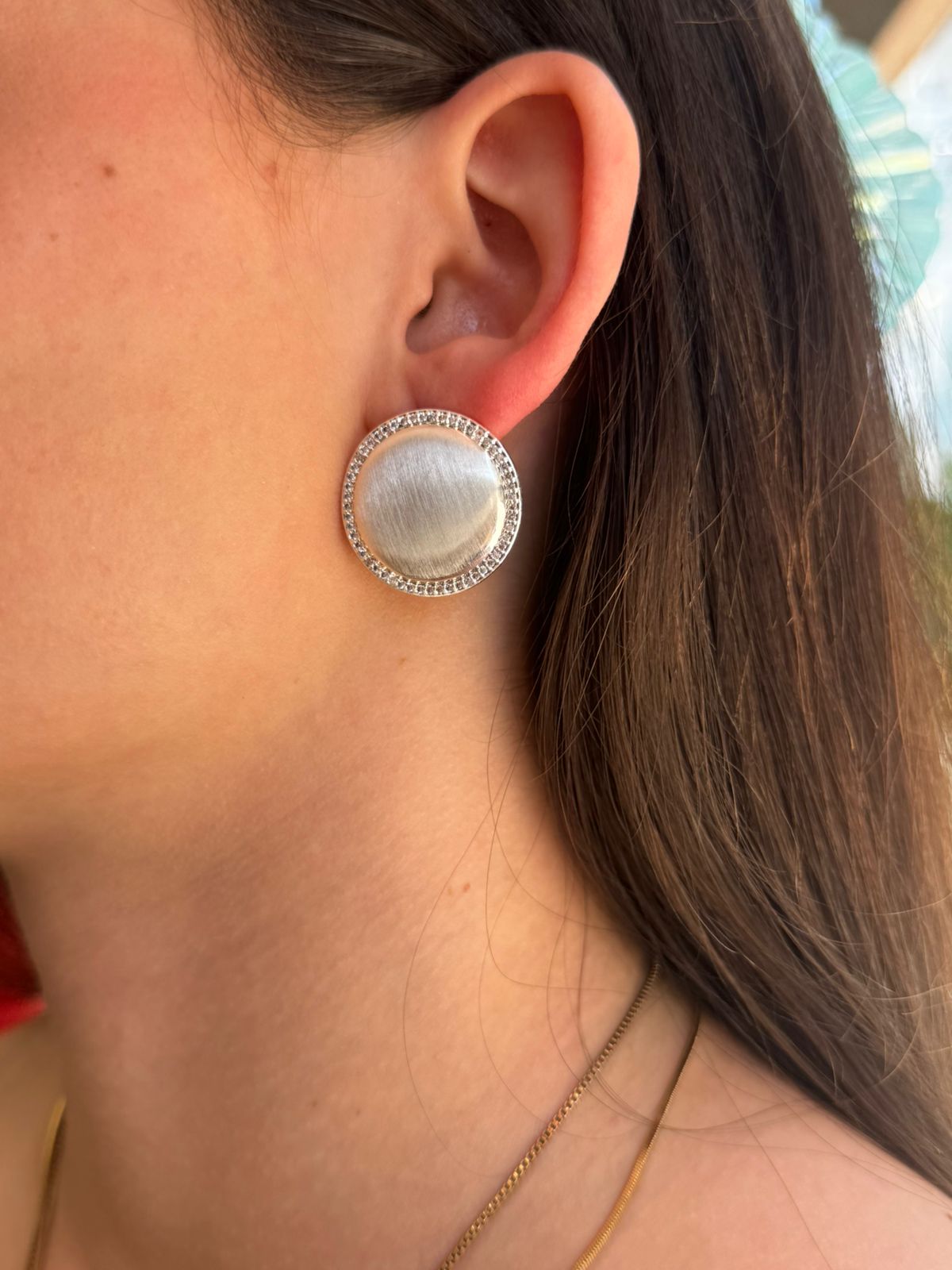 Brinco Clássico Prata