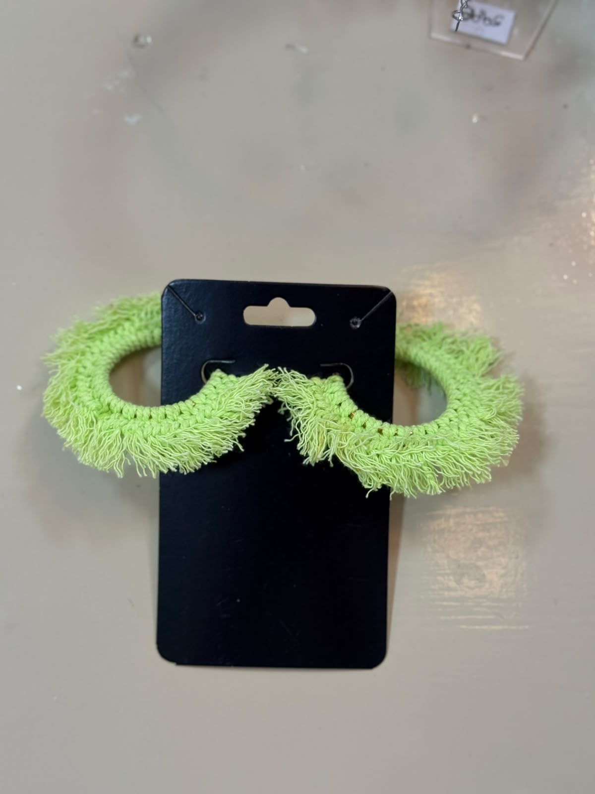 Brinco Franja Verde