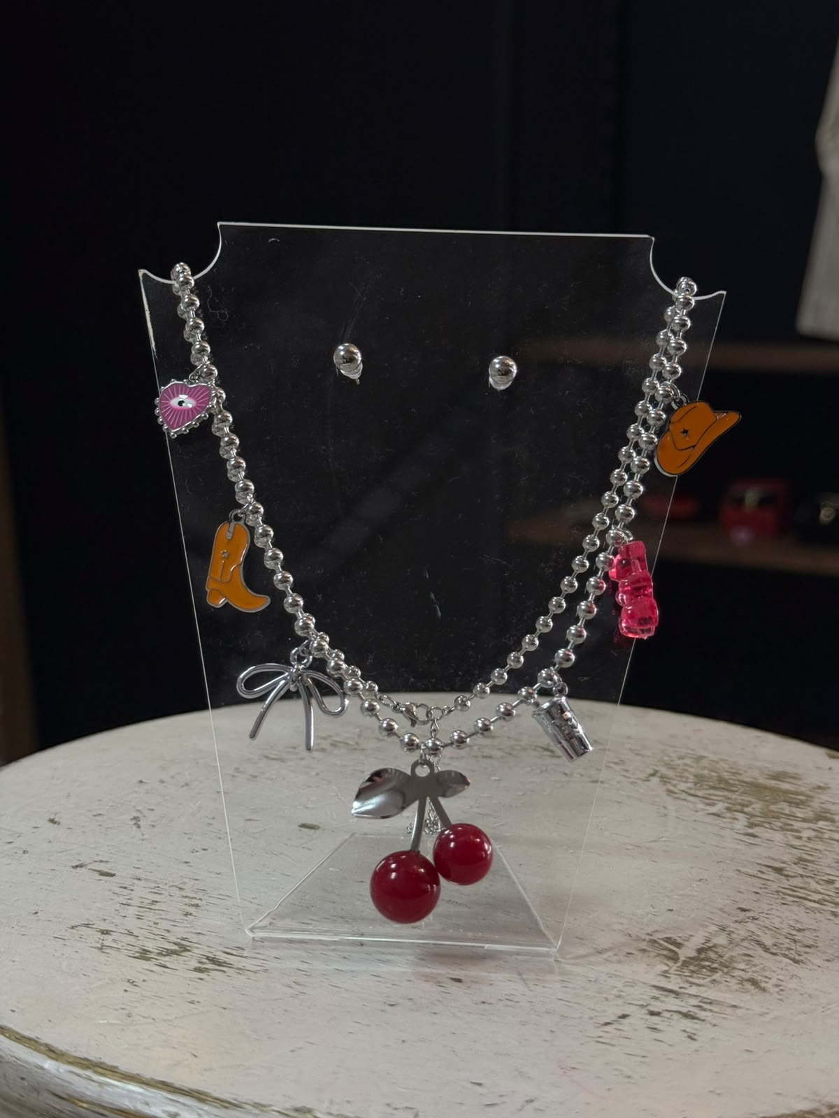 Conjunto com Pingentes Descolados
