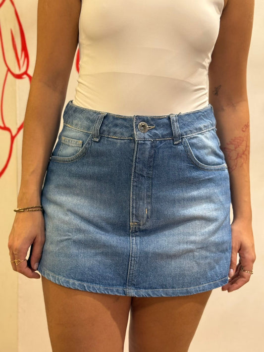 Short Saia Jeans