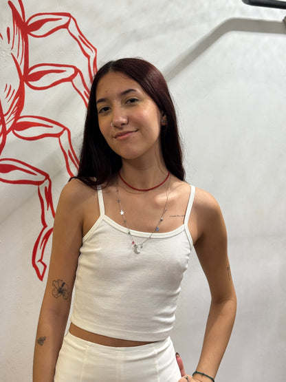 Regata Cropped Branca