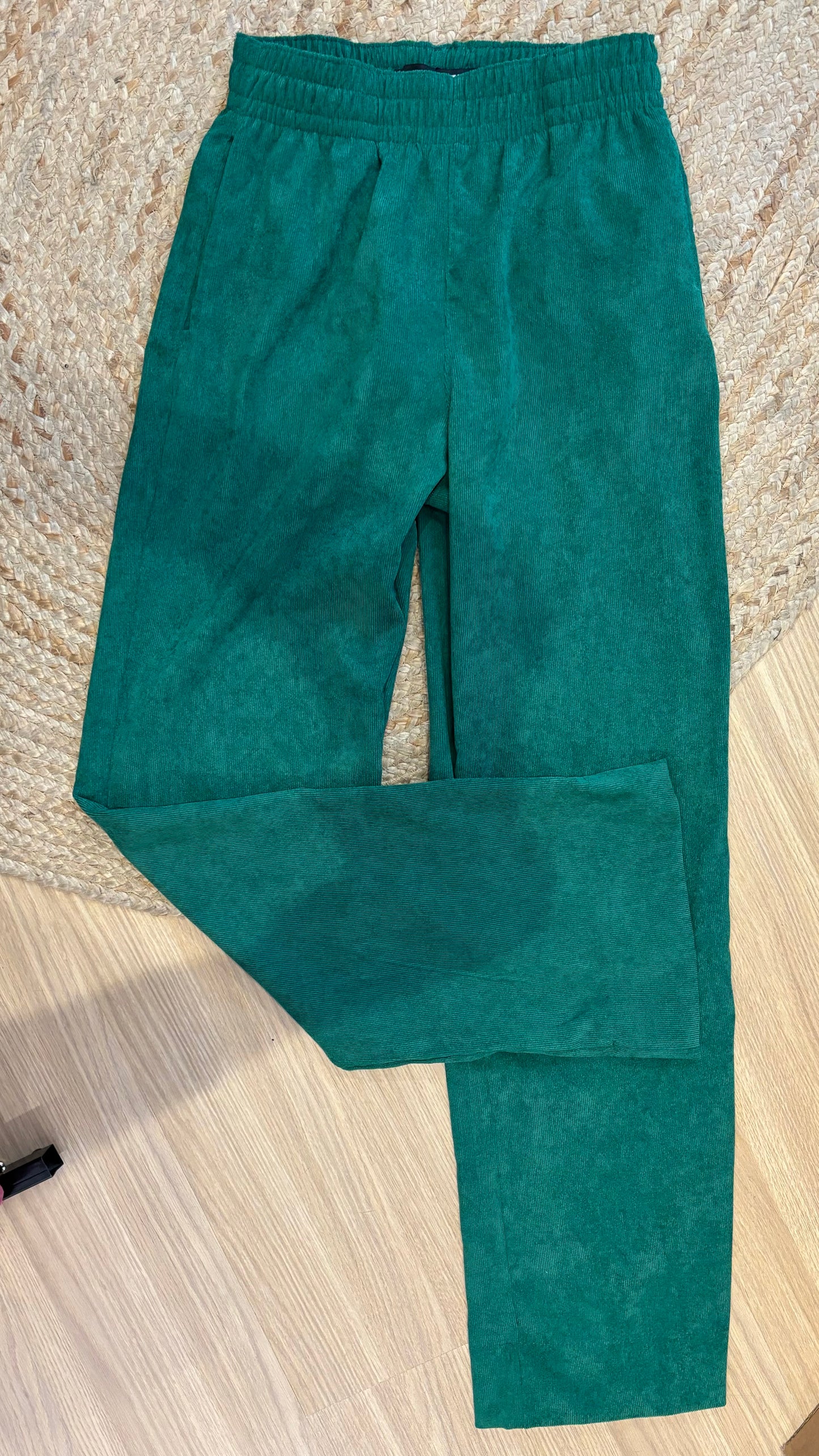 Calça cotele pantalona