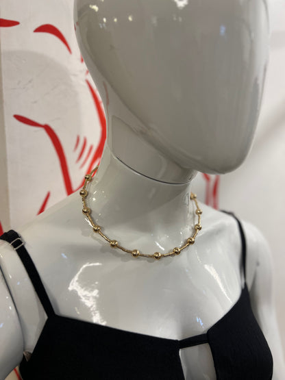 Choker bolinhas