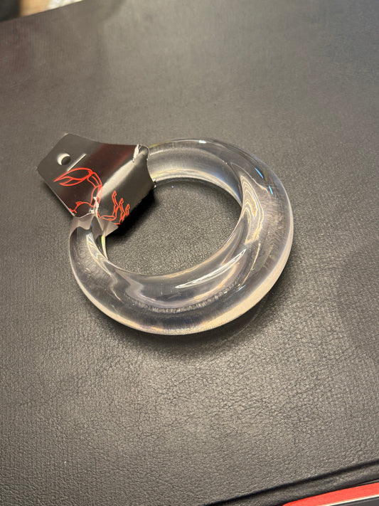 Bracelete meio braço transparente