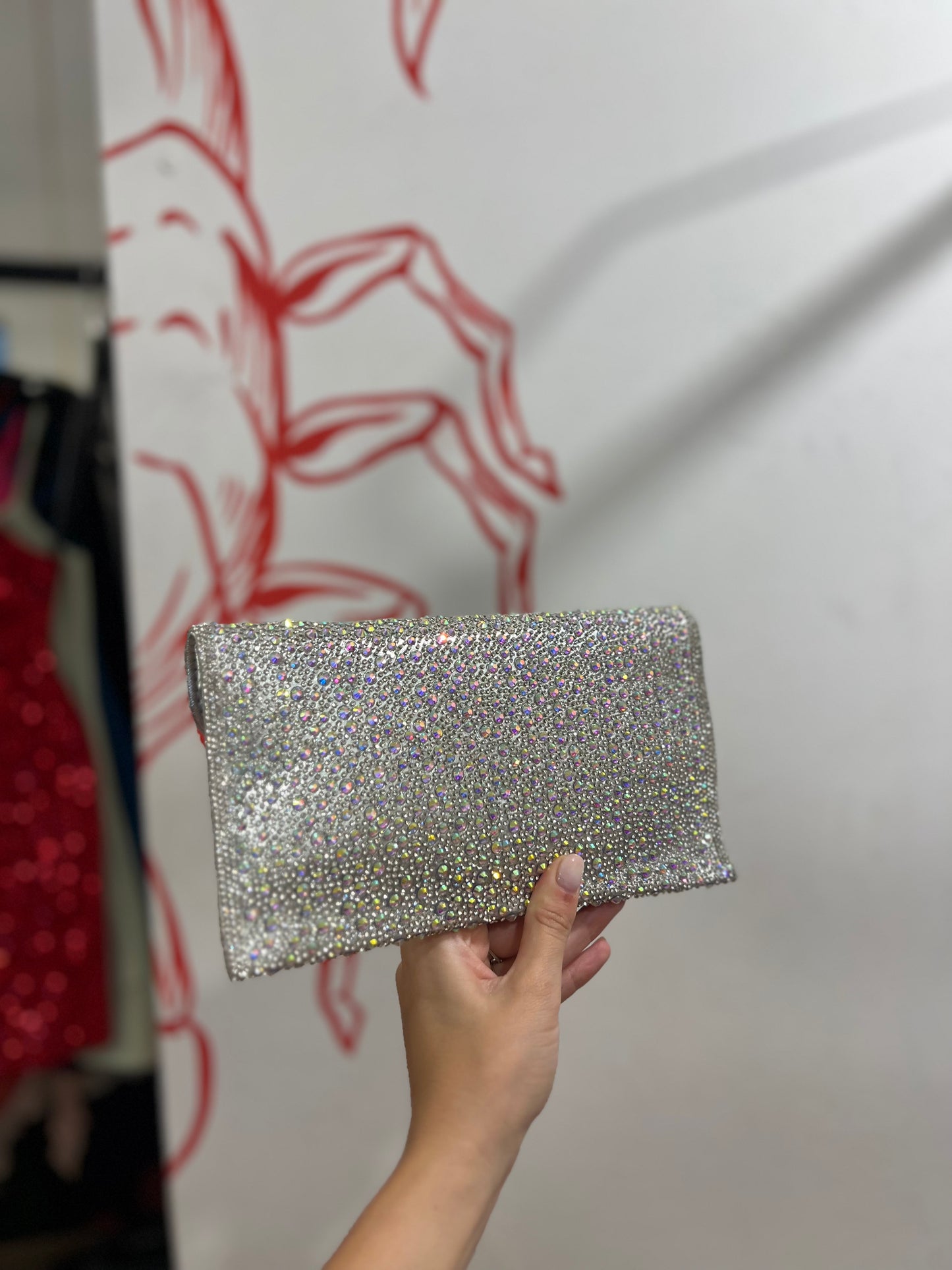 Bolsa envelope de brilho