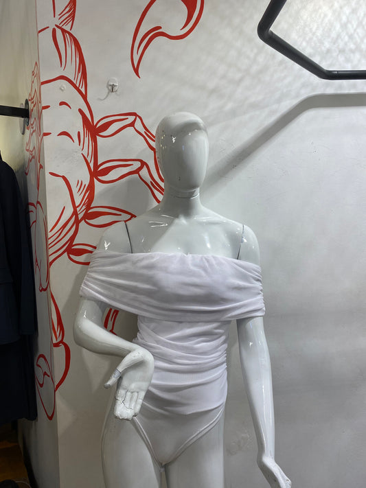 Body White Drapée