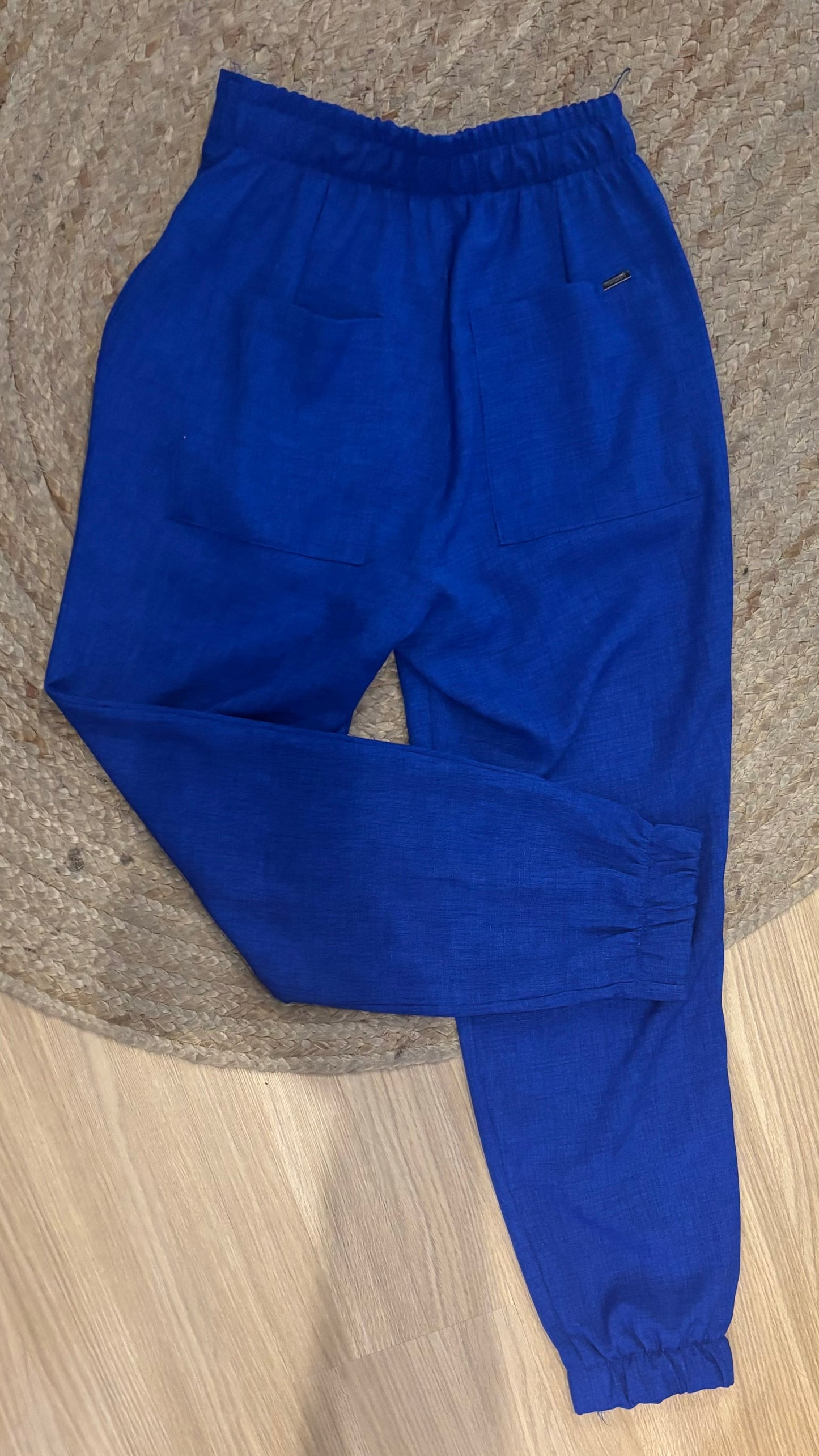 Calça jogger azul