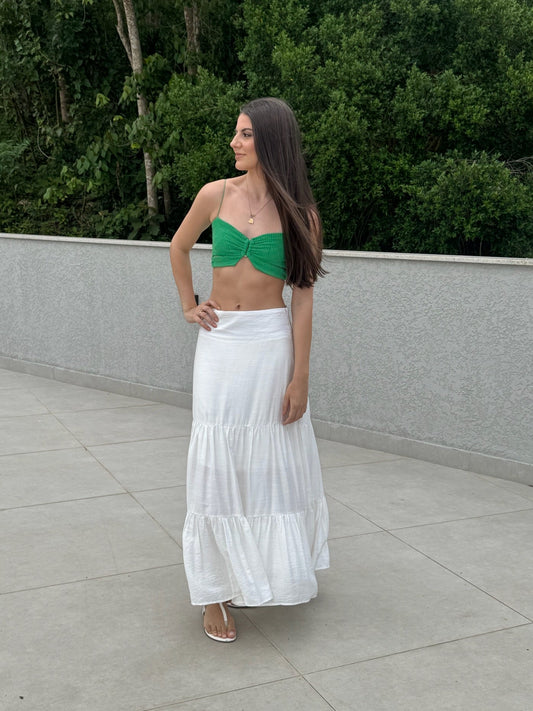 Saia Longa Branca