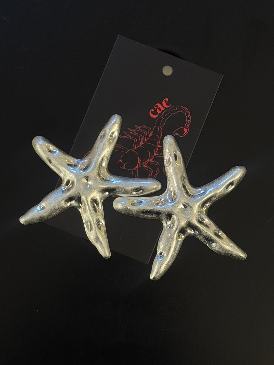 Brinco Estrela do Mar Prata