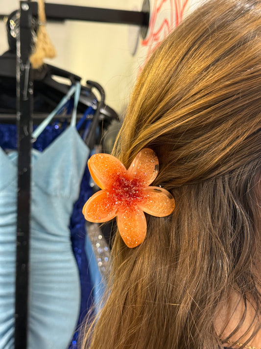 Piranha laranja de brilho