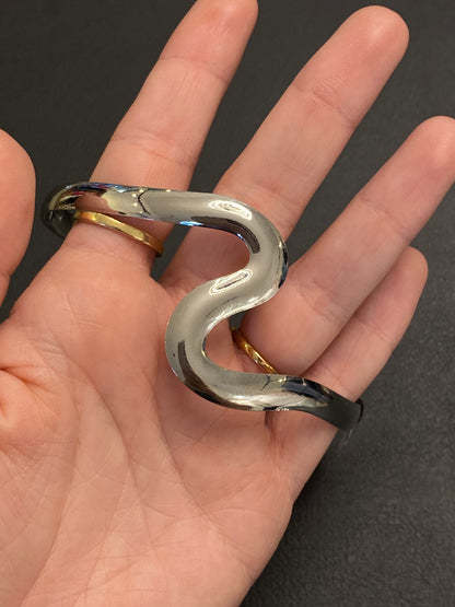 Bracelete prata onda