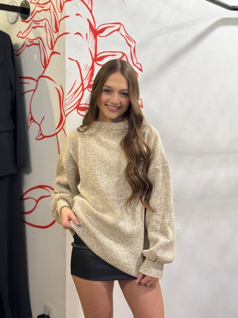 Tricot Oversized Bege