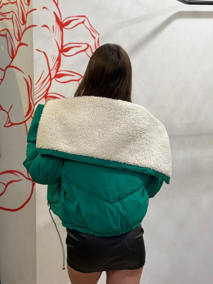 Jaqueta Puffer Verde