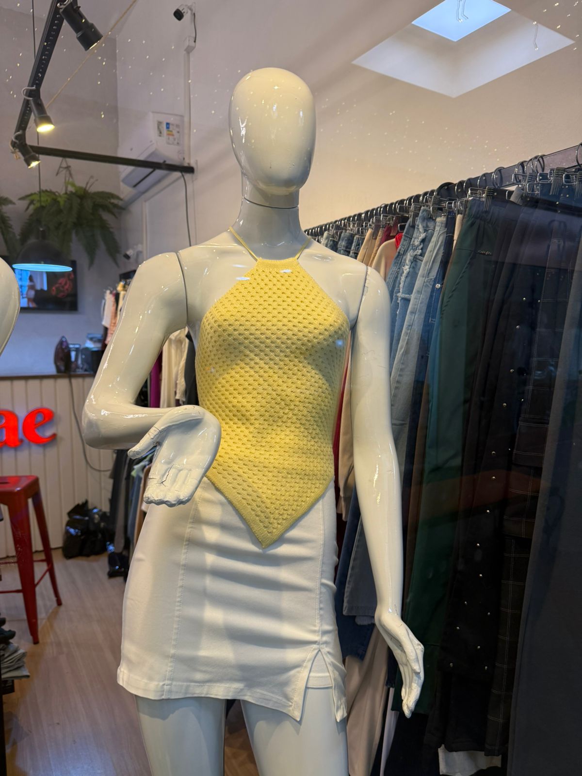 Top Tricot Frente Única – Tamanho Único