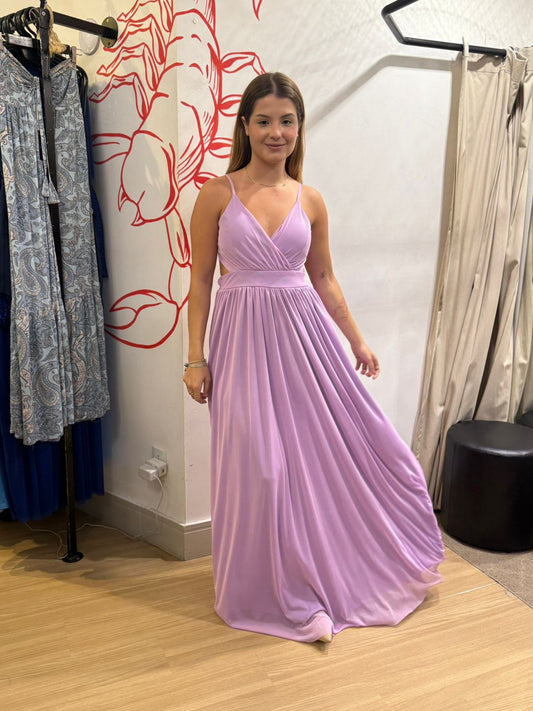 Vestido Longo Lilás