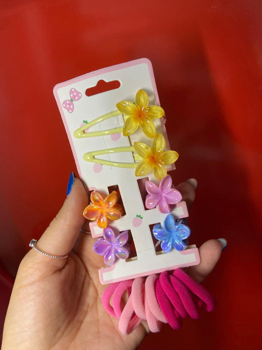 Kit  mini Piranhas presilhas e amarradores