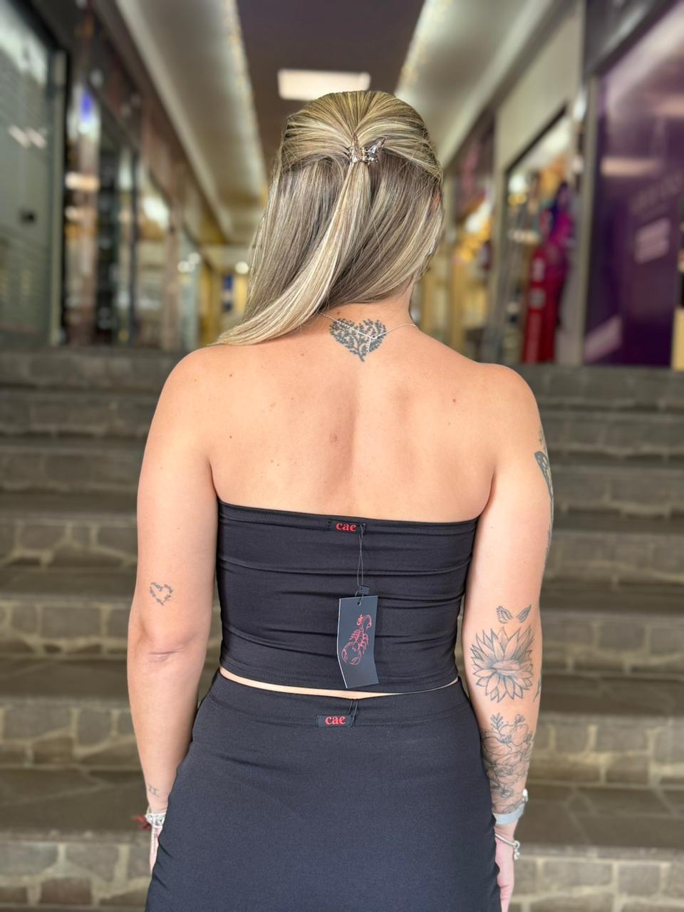 Cropped Tomara que Caia Cae