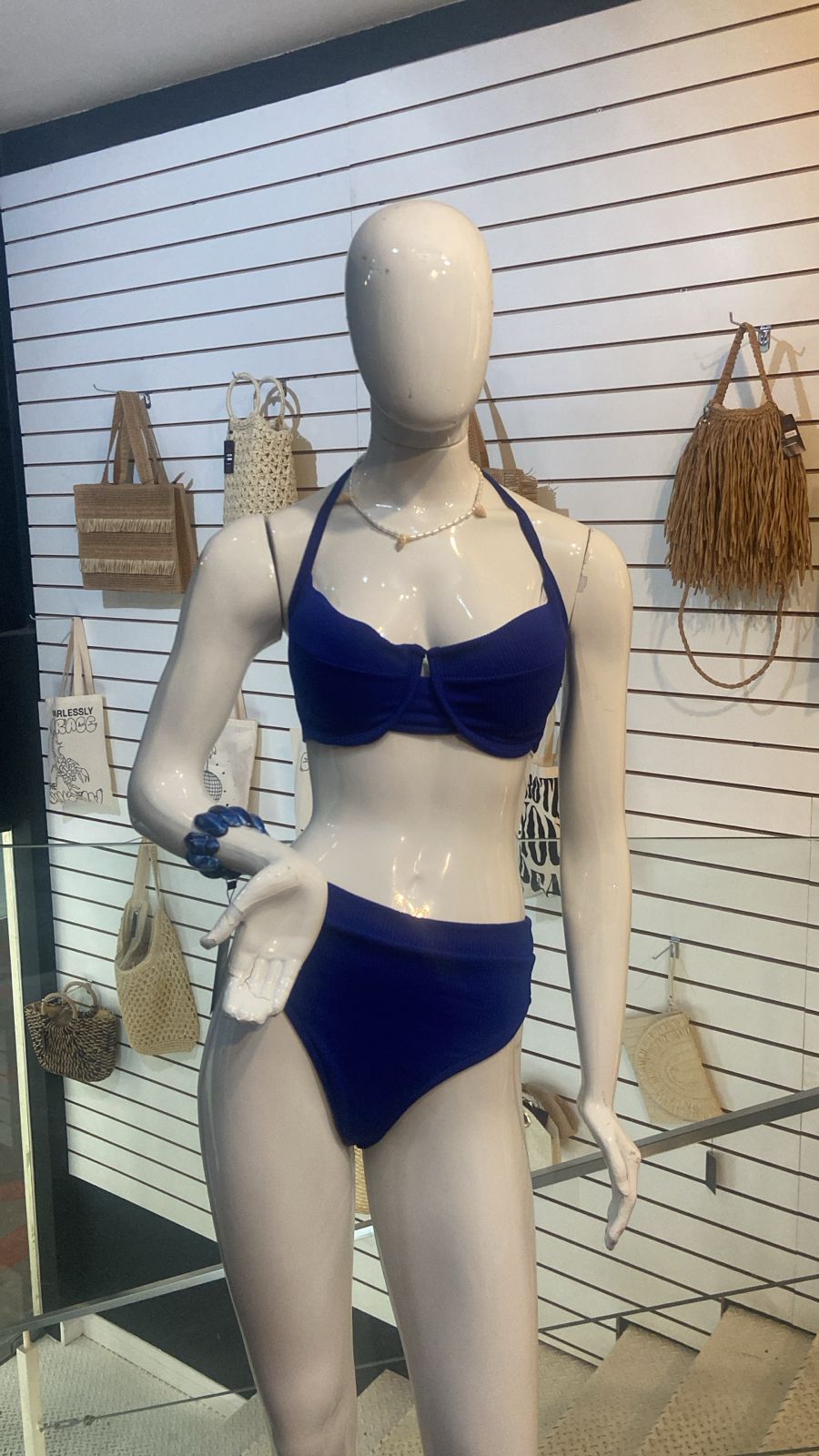 Biquíni Estruturado Azul Bic