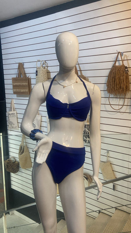 Biquíni Estruturado Azul Bic