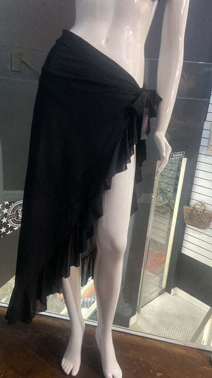 Pareô Assimétrico com Babado