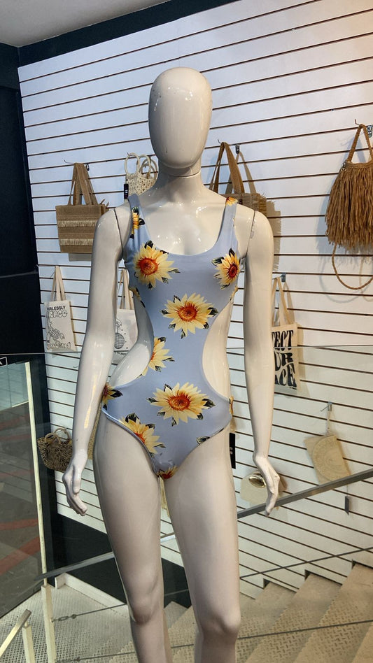 Maiô Recortes Girassol