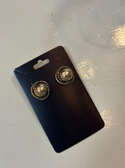 Brinco Círculo Dourado