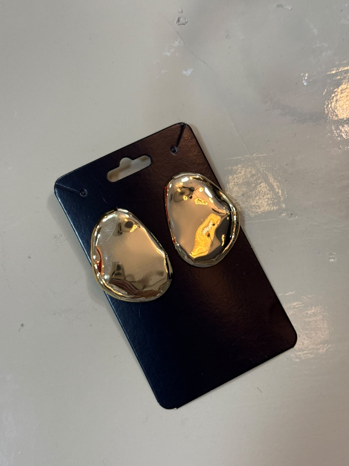 Brinco Chapa Dourado