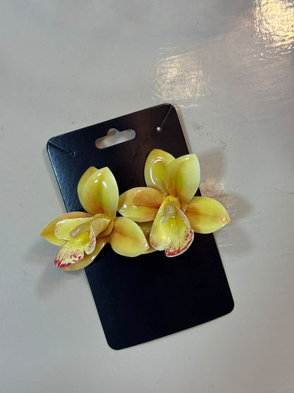 Brinco Flor Amarela