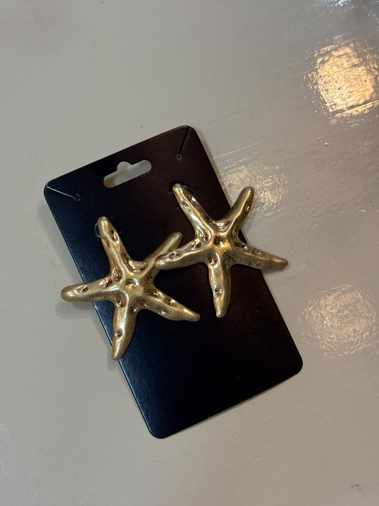 Brinco Estrela Dourado