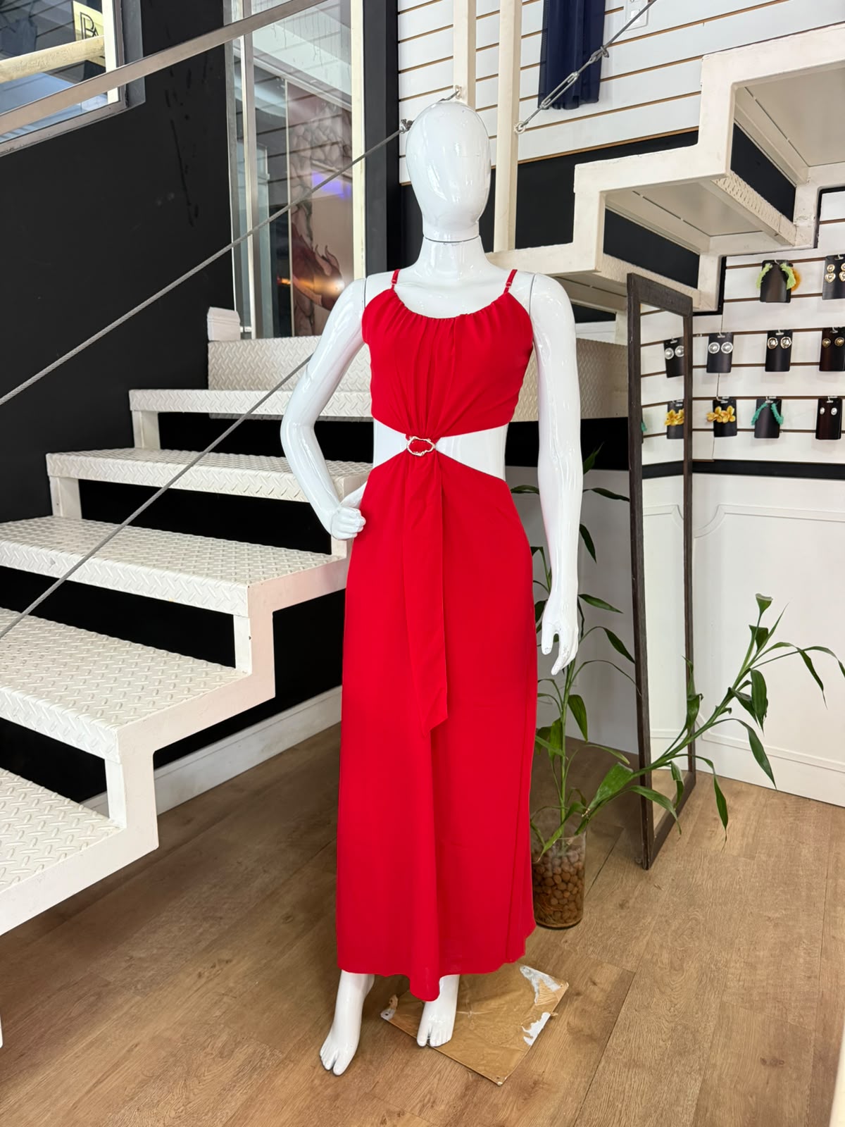 Vestido Longo Vermelho