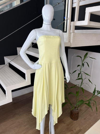 Vestido Midi Assimétrico