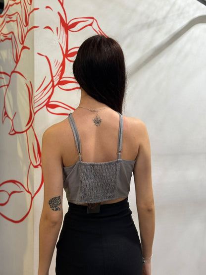 Cropped frente única