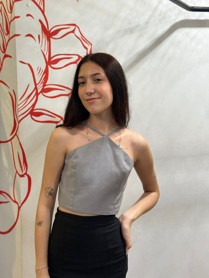 Cropped frente única