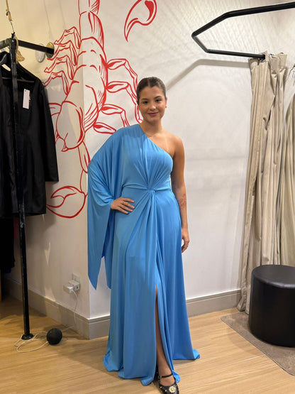 Vestido Longo Um Ombro Só
