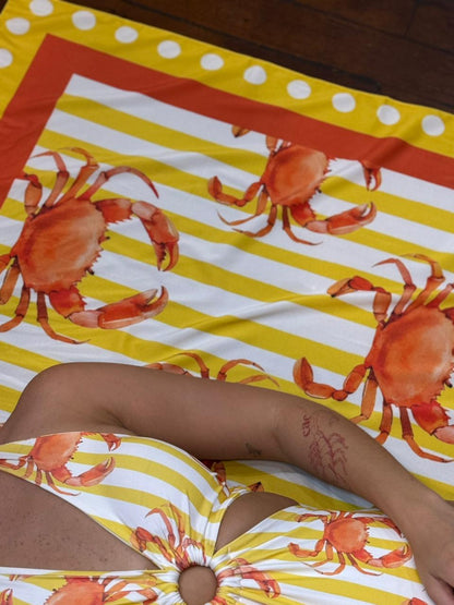 Conjunto Estampa de Caranguejo