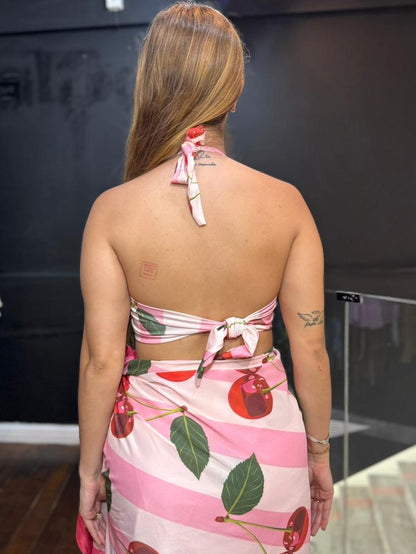 Conjunto  Estampa de Cereja