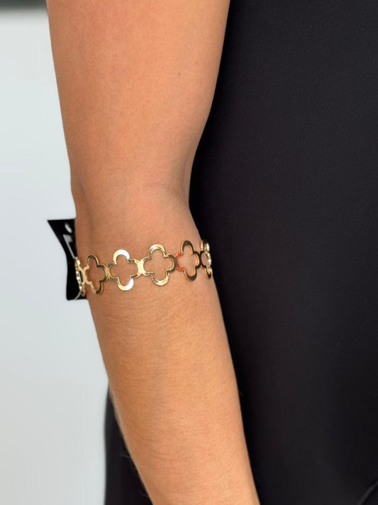 Bracelete trevo