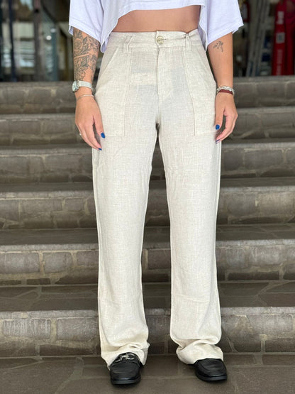 Calça de Alfaiataria Linho